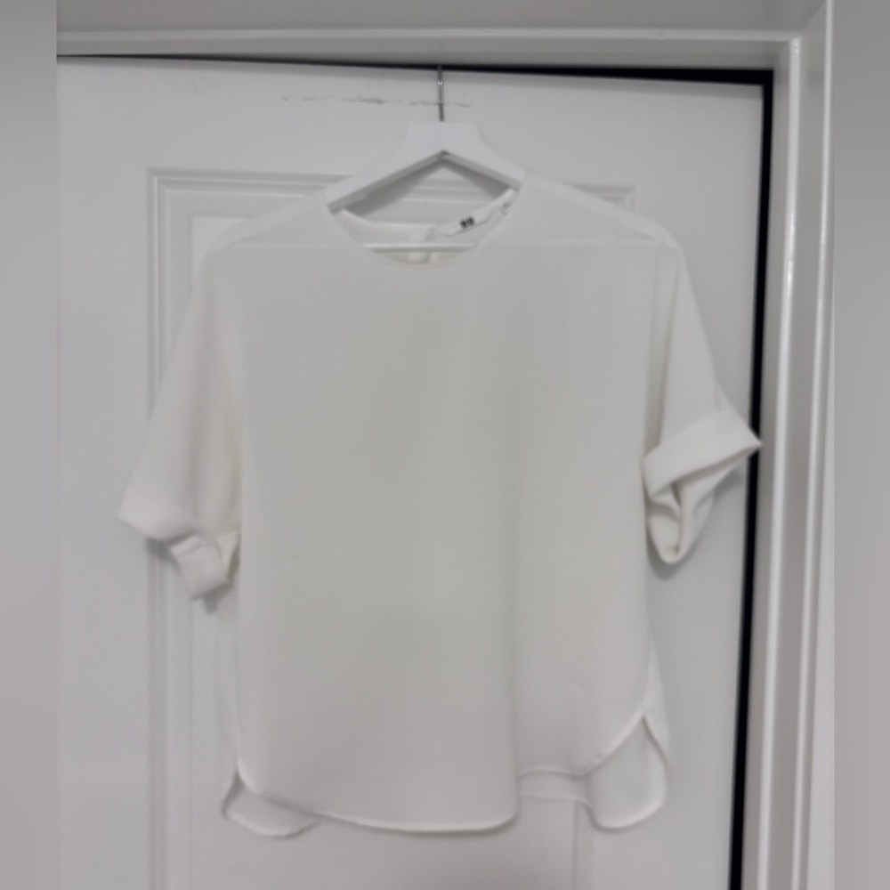 Uniqlo White Women's Top